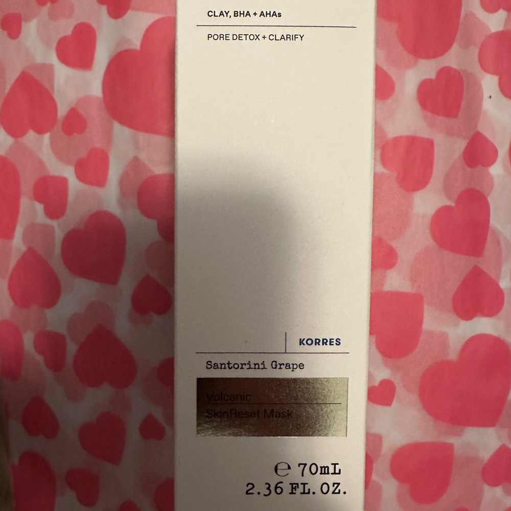 Korres Santorini Grape Volcanic SkinReset Mask NEW - Picture 2 of 10